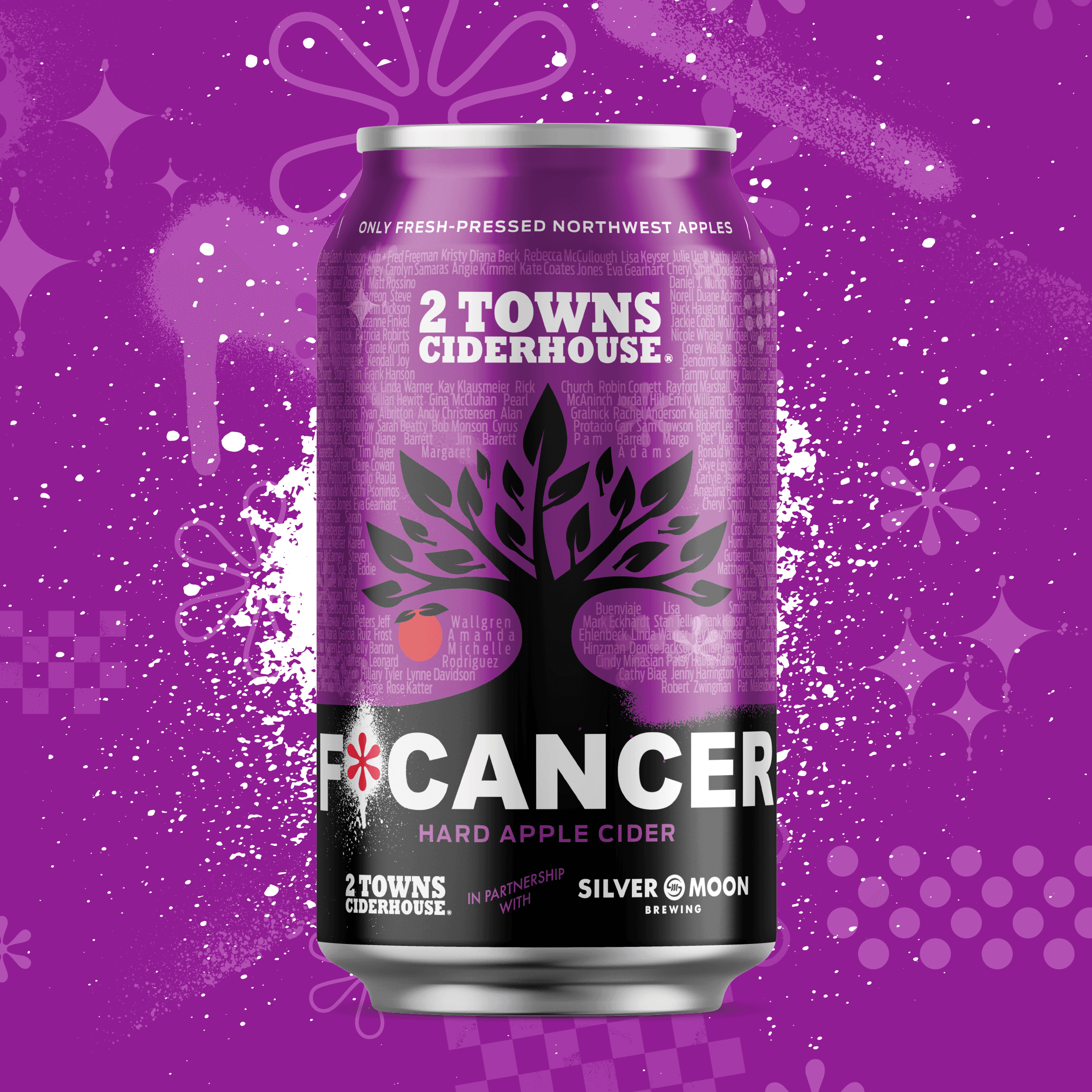 2 Towns Ciderhouse Joins the F* Cancer Campaign, Unveiling Personalized Label Initiative to Honor and Remember Loved Ones in the Fight Against Cancer