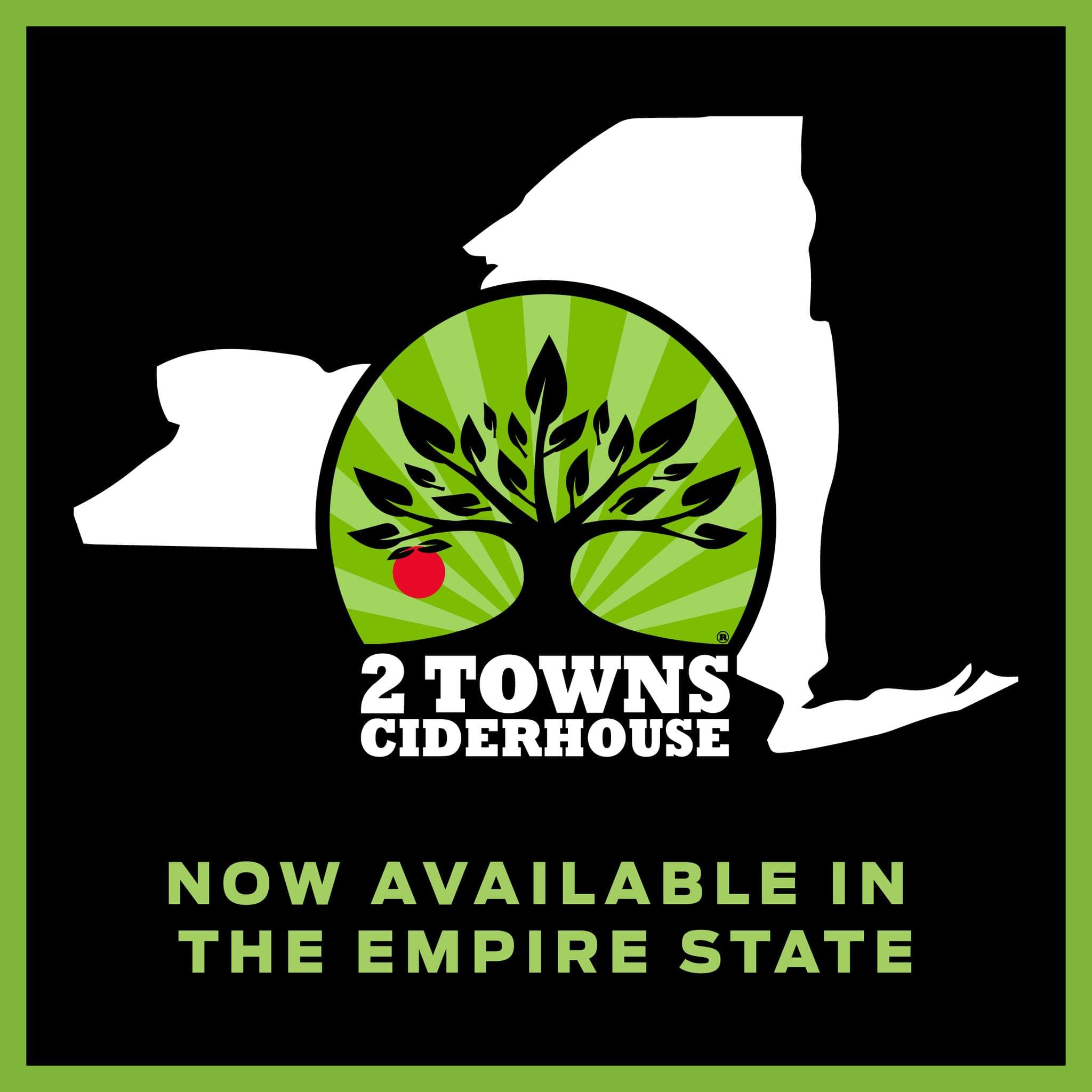 2 Towns Ciderhouse Expands to New York with DeCrecsente Distributing