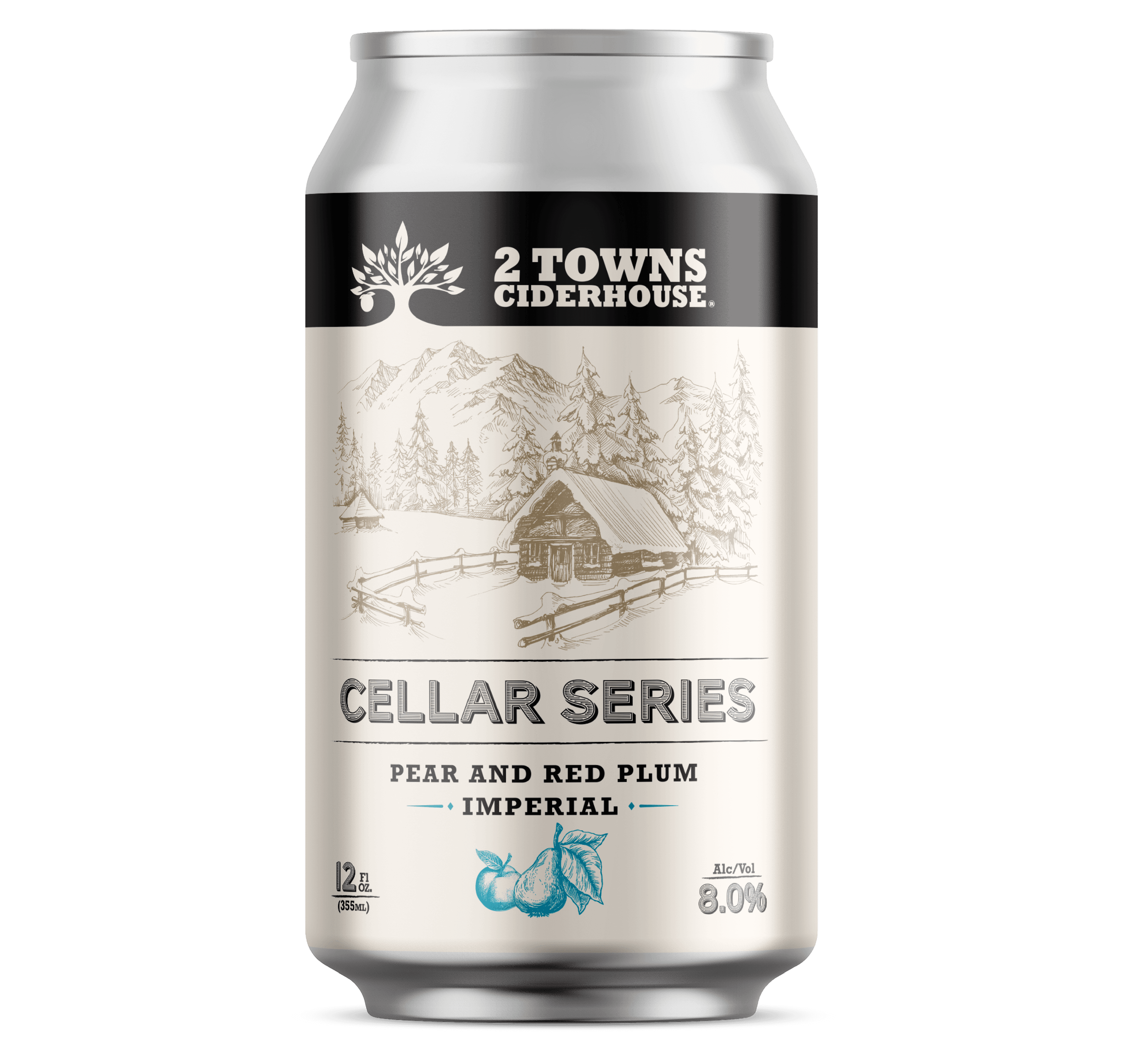 Pear & Red Plum Imperial can