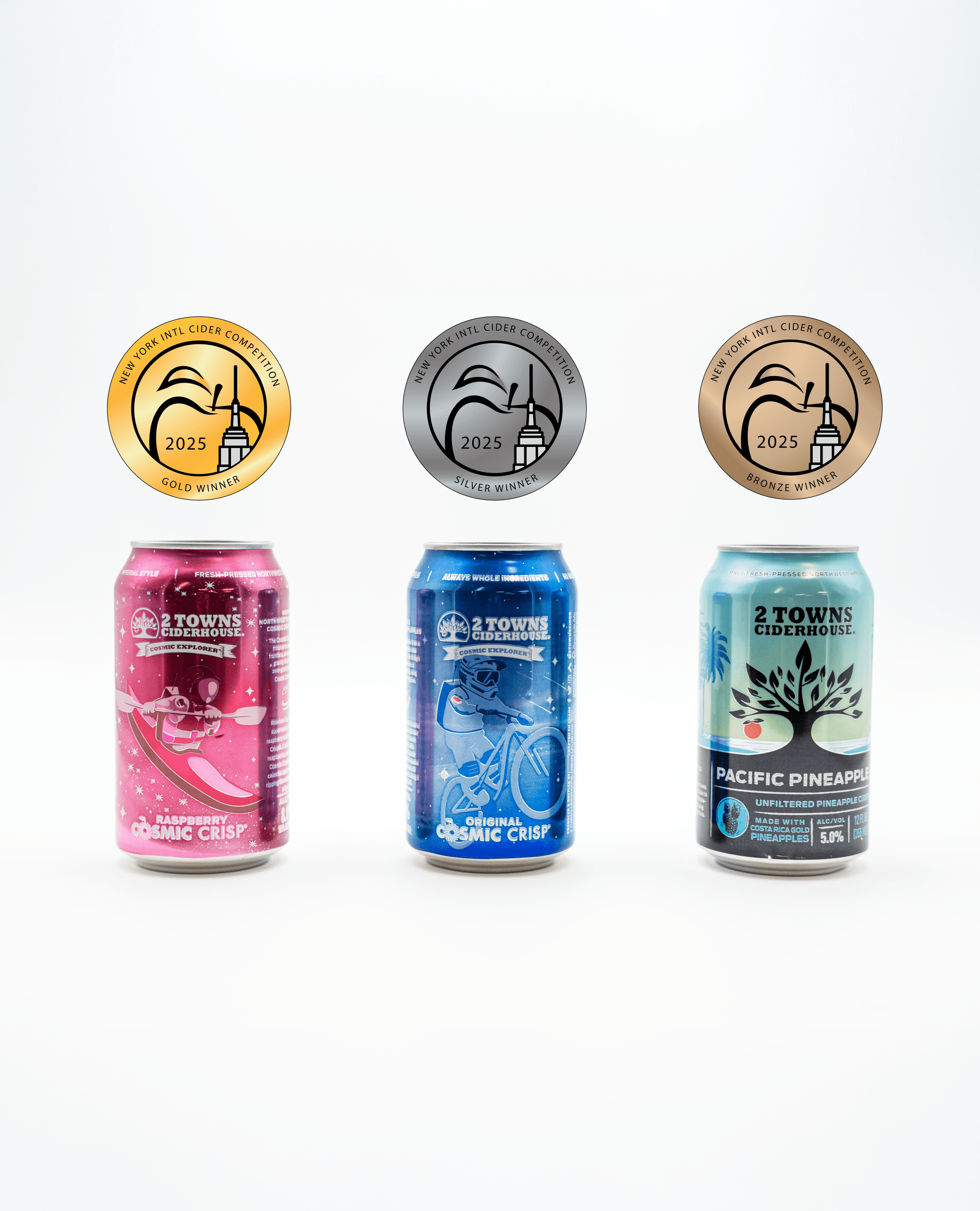 2 TOWNS CIDERHOUSE TAKES A BITE OUT OF THE BIG APPLE, NAMED OREGON CIDER PRODUCER OF THE YEAR AT 2025 NEW YORK INTERNATIONAL CIDER COMPETITION