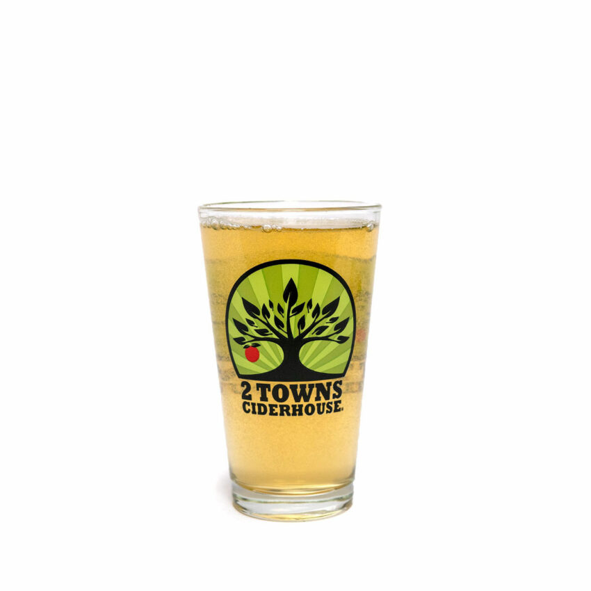 Full-Color Pint Glass - 2 Towns Ciderhouse