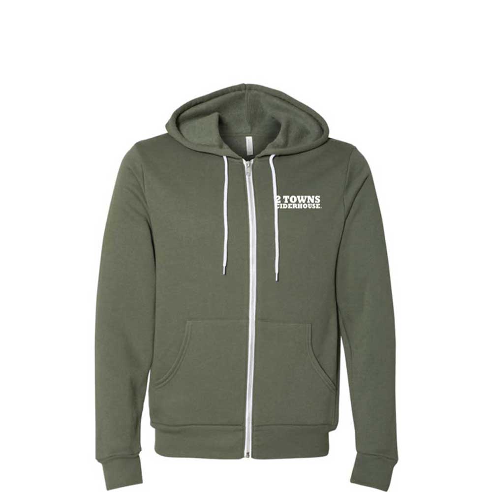One-Color-Hoodie_Green_Front