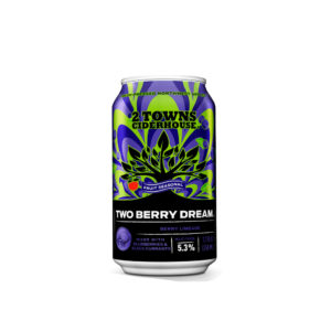 Can of Two Berry Dream Cider