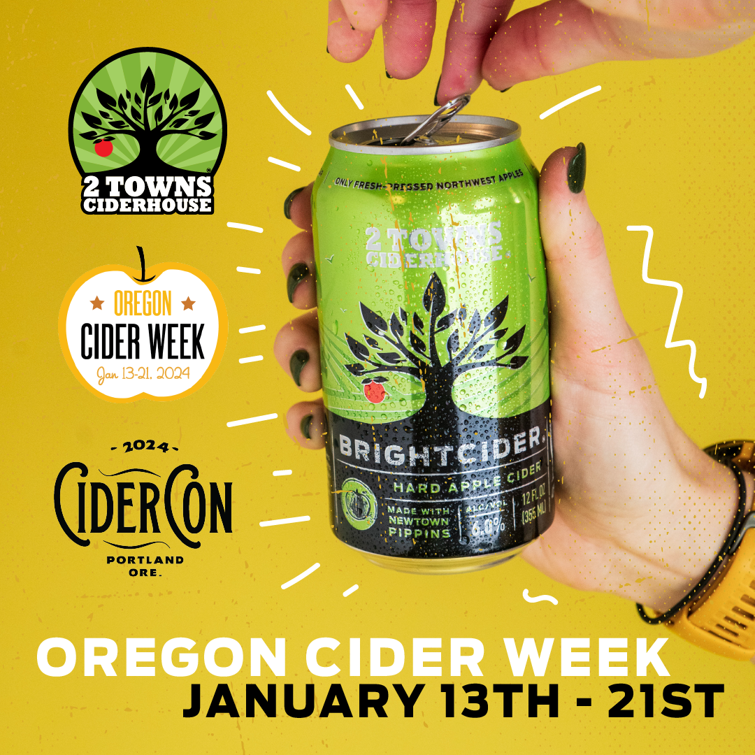 2 TOWNS CIDERHOUSE SET TO IGNITE OREGON CIDER WEEK AND CIDERCON 2024 WITH AN UNPARALLELED WEEK